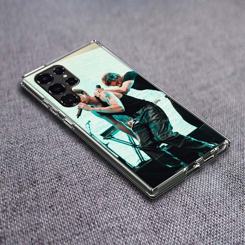 Marcus And Martinus Music Phone Case For Samsung Galaxy S24 S23 S21 S20 FE S22 S26 Ultra S25 Edge S10 Plus Cover Clear TPU Capa
