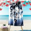 Tottenham Contingent Print Beach Towel, Large Soft Quick Dry Towel for Beach Camping Swimming