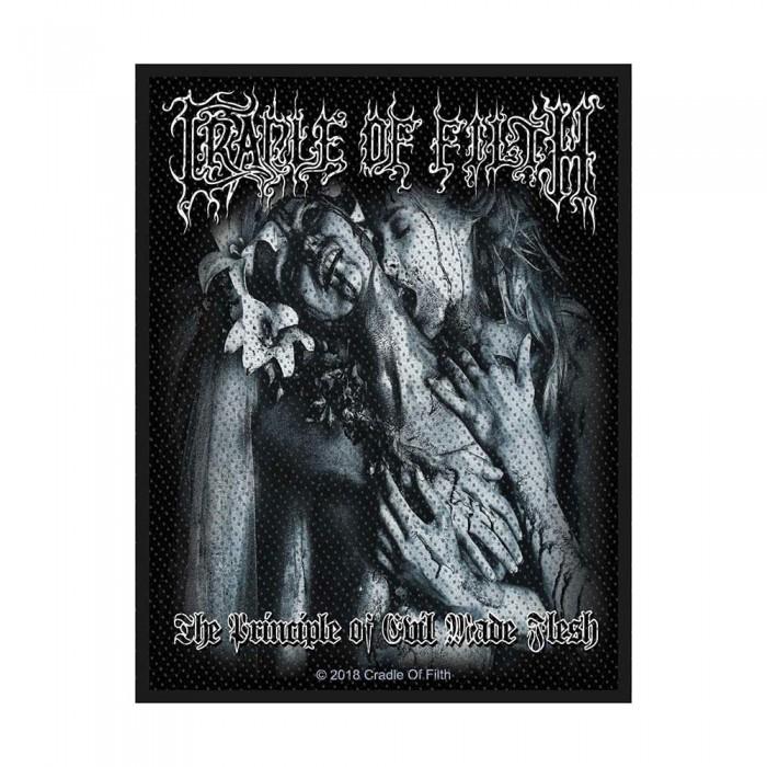 Cradle Of Filth O Princípio Do Mal Feito Remendo De Carne One Size branco/preto