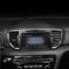 2Pcs LHD  ABS Dashboard Middle Air Conditioner Outlet Molding Decor Parts for Kia Sportage 2015- Car Decoration