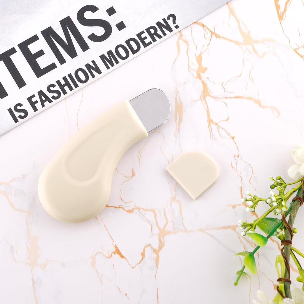 Blackhead Remover Tool, Silicone Nose Blackhead Remover Scraper Skin Spatula Face Scrubber Mild and Safe Pore Extractor Perfect Deep Cleaning Master