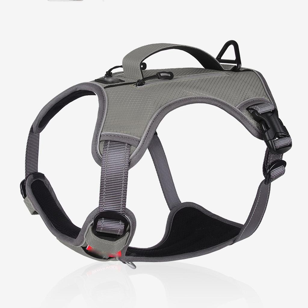 Dog Chest Bomb-Proof Safety Leash for Medium Large Dogs Outdoor Walking Training Gear