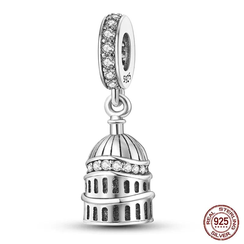 925 Silver Fashion Camera Coffee Cup Flower Charms Beads Fit 925 Original Bracelet DIY Birthday Jewelry Making for Women