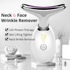 2.5W LED Lights Photon Therapy Massager Wrinkle Remove Skin Care Massage Facial Tool Neck Face Beauty Device