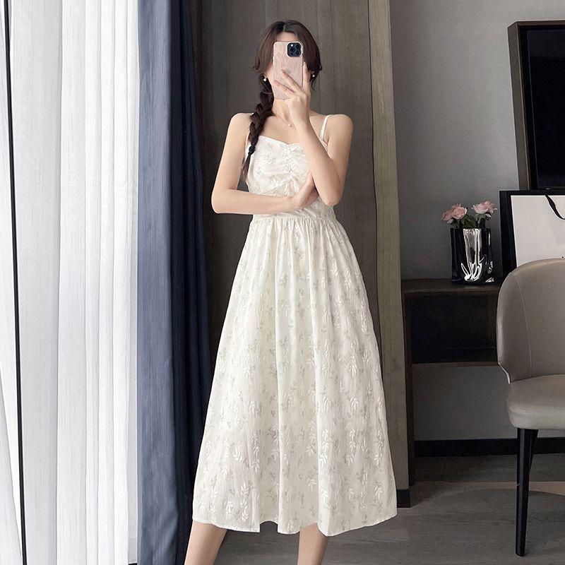 Floral Camisole Dress & Sun Protection Cardigan Set - 2026 Spring/Summer Gentle Sweet Style
