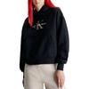 Calvin Klein Logo Printed Long Sleeve Hoodie Women Hoodies Black J20J221953-BEH