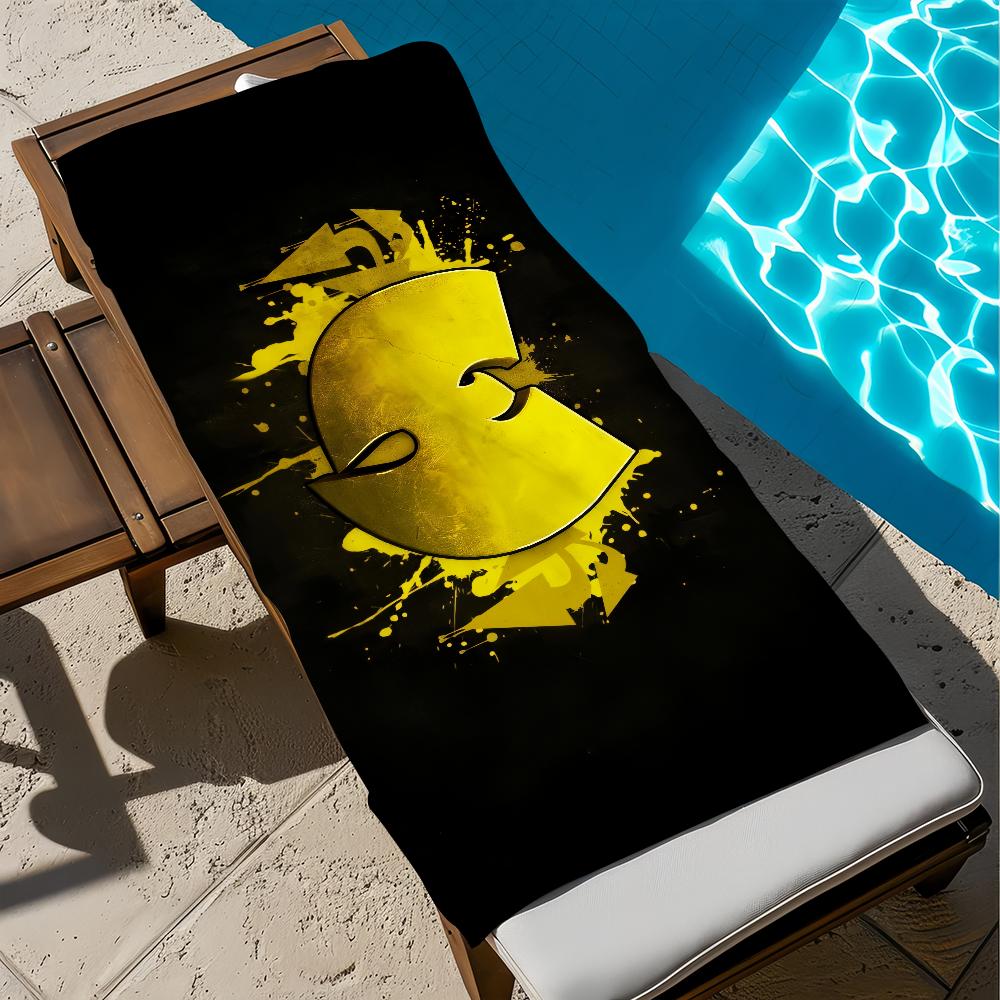 Hip Hop Team Wu-Tang C-Clan Music Towel Soft Pool Gift For Travel Gym Shower Camping Quick Dry Sports Large Beach Towel