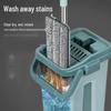 Hands-Free Flat Mop with Easy Clean Bucket