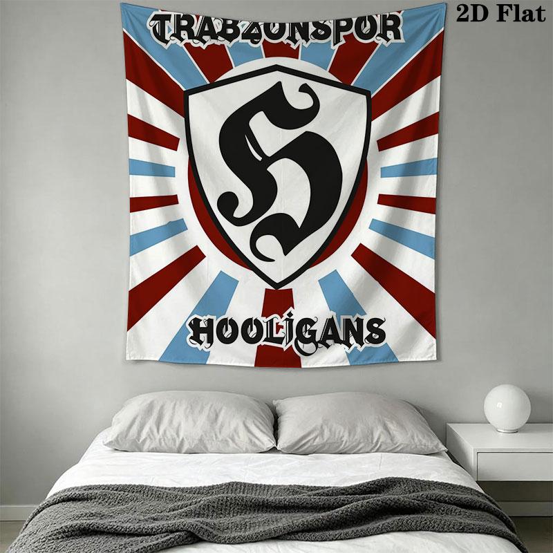 Trabzonspor club Wall Hanging Printed Fabric Blanket Decorative Tapestries for Bedroom Living Room Home Decor