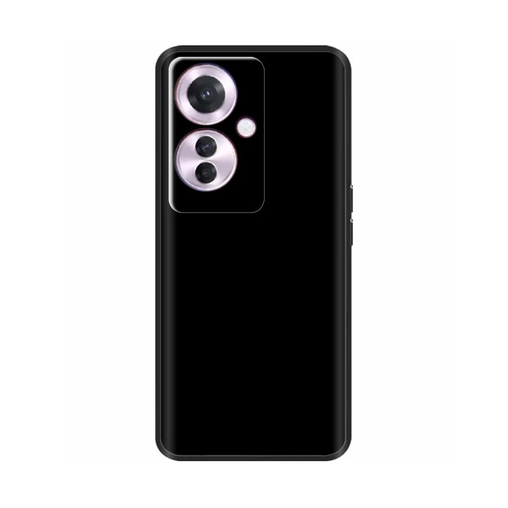 

Чехол для OPPO F25 Pro 5G Черный силиконовый Мягкая задняя крышка телефона Для OPPO Reno 11F Reno11 F Чехол Для OPPO F25 Pro F25Pro 5G Чехлы OPPO Reno11 F 5G