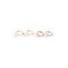 MAYBETOI 14k Cubic Pearl One-Touch Earrings (2 Types)