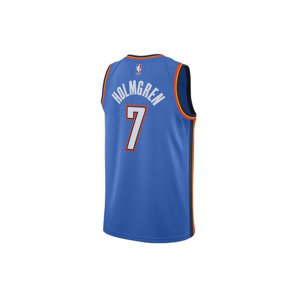 Nike Oklahoma City Thunder Icon Edition Men's Nike Dri-FIT Nba Swingman Jersey DN2016-406