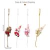 Cartoon Santa Claus Hanging Pendants Xmas Decorations Christmas Tree Ornament  for 2025 Xmas