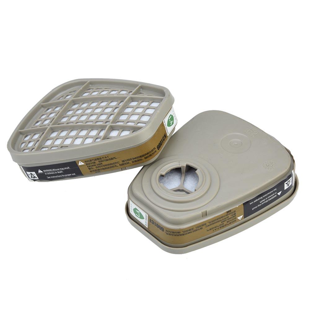 Full Face Cover Facepiece Gas Mask for Painting Welding Disinfection