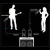 Convenient Wireless Microphone System Converter Built in 1000MAh Battery
