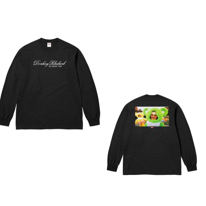25SS Supreme Trendige Marke Kapuzenpullover mit Fleecefutter und großem Logo