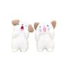 Cute Plush Bunny Keychain Adorable Rabbit Toy Soft Stuffed Animal For Bags And Gifts