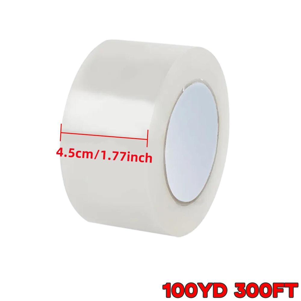 Transparent Yellow Transparent White Tape for Express Packaging of Large Rolls and Thick Box Sealing Yellow Tape