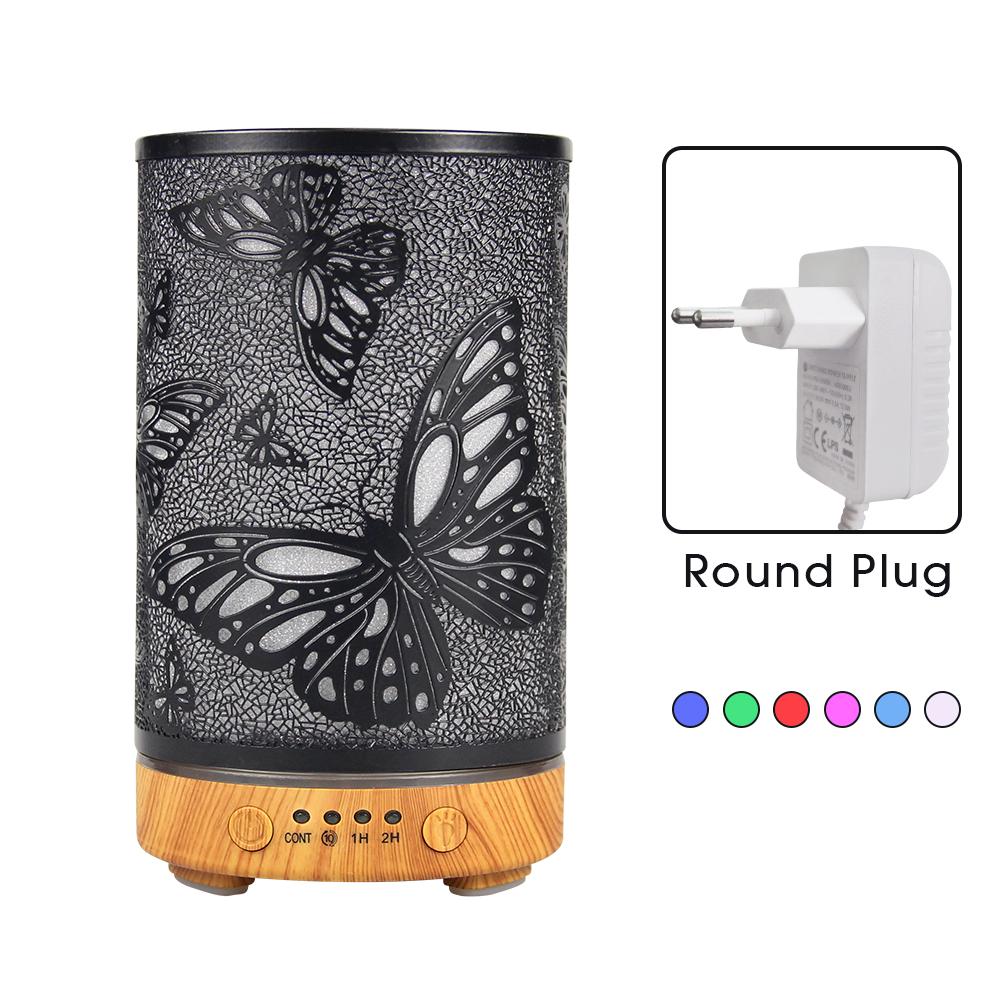 100ml Humidifiers Cool Mist Top Fill Essential Oil Diffuser for Bedroom Large Room Home Baby Nursery and Plants with Nightlight