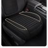 All-Season Cotton & Linen Car Seat Cushion for Sedans, SUVs, Off-Road Vehicles & Trucks - Model YM3