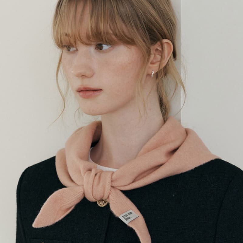 JUDY AND PAUL Earmuff Bonnet Hat Muffler (7 colors)