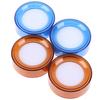 2Pcs/Lot Plastic Round Case Finger Wet Sponge Damper For Casher Count Money