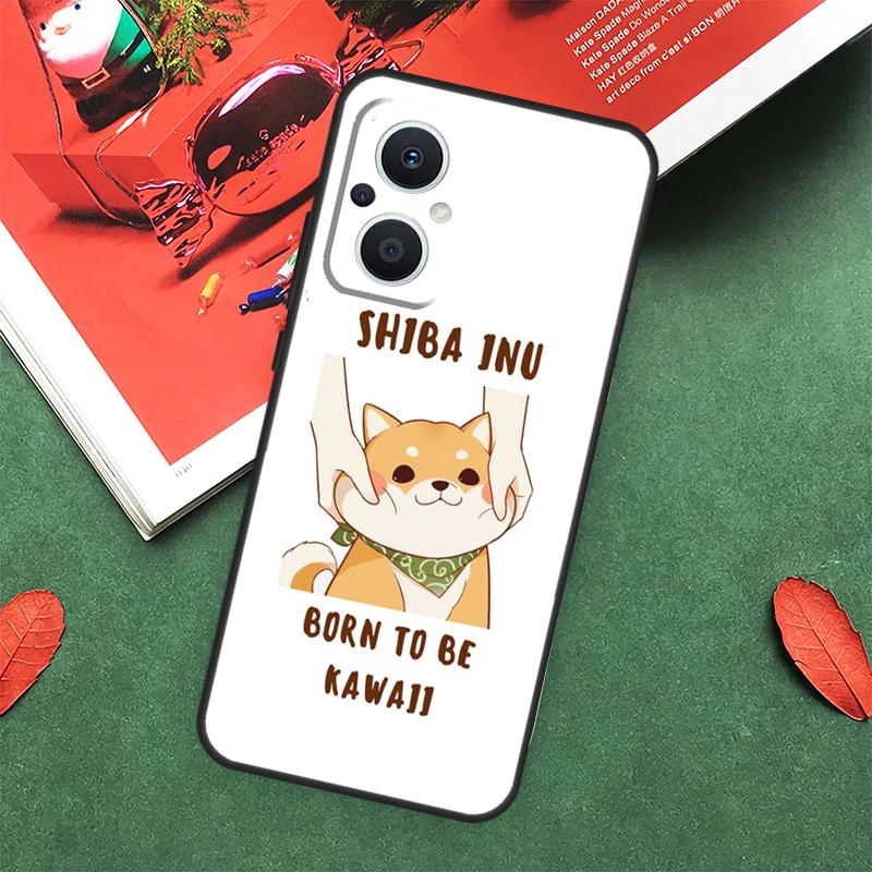 Cute Kawaii Shiba Inu Case For OPPO Reno 14 13 12 11 10 Pro 14F 13F 12F 11F 8 7 Lite OPPO Find X9 X8 X6 Pro Cover