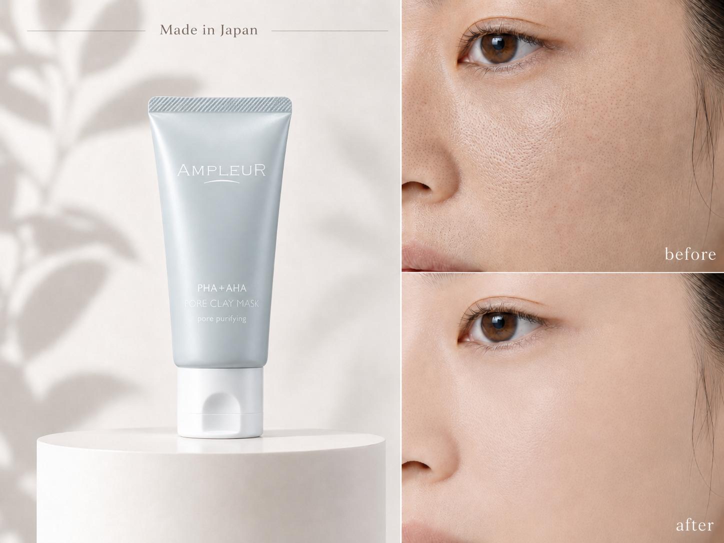 AMPLEUR PHA+AHA Pore Clay Mask маска для глубокого очищения пор, 100 гр