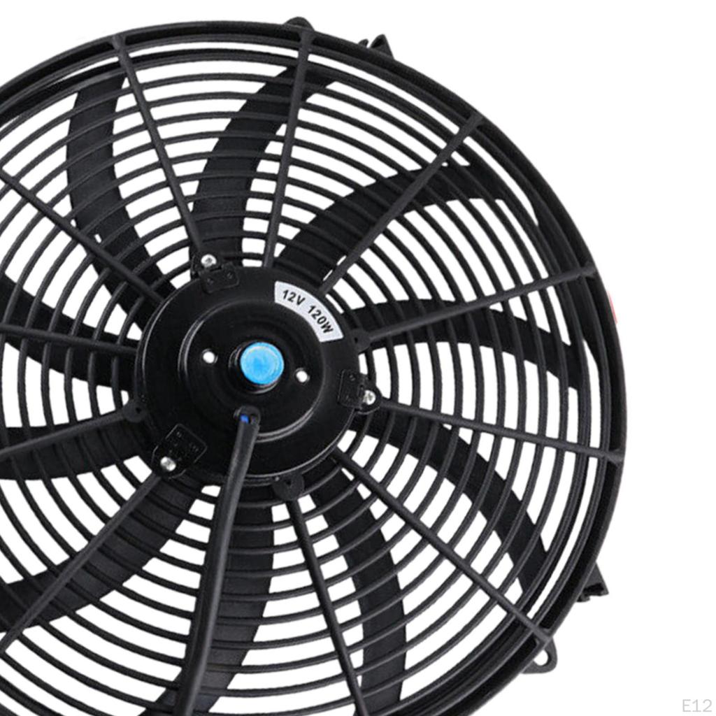 Hűtőradiátor Ventilátor Teljesítmény Alkatrész Nagy Teherbírású Ívelt Lapát Összeszerelő Készletek Pótalkatrészek