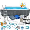 Piscina Estrutural Garden 549 X 274 X 132 Cm 21 Pol 1 Pol Intex 26356
