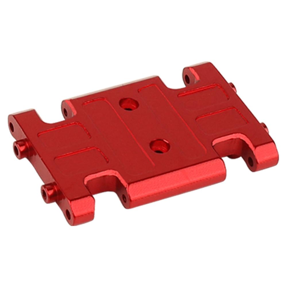 1pc Aluminum Alloy Gearbox Mount Transmission Plate Gearbox Base for SCX24 C10 JLU Deadbolt Gladiator Bronco 1/24 Crawler Car