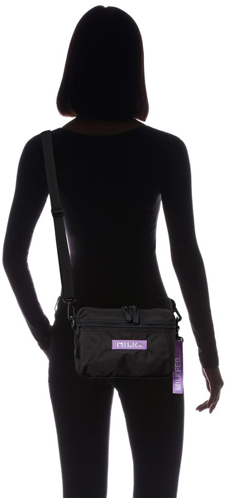MILKFED BASIC SHOULDER BAG (103214053003), Women's, Light Purple, Free Size