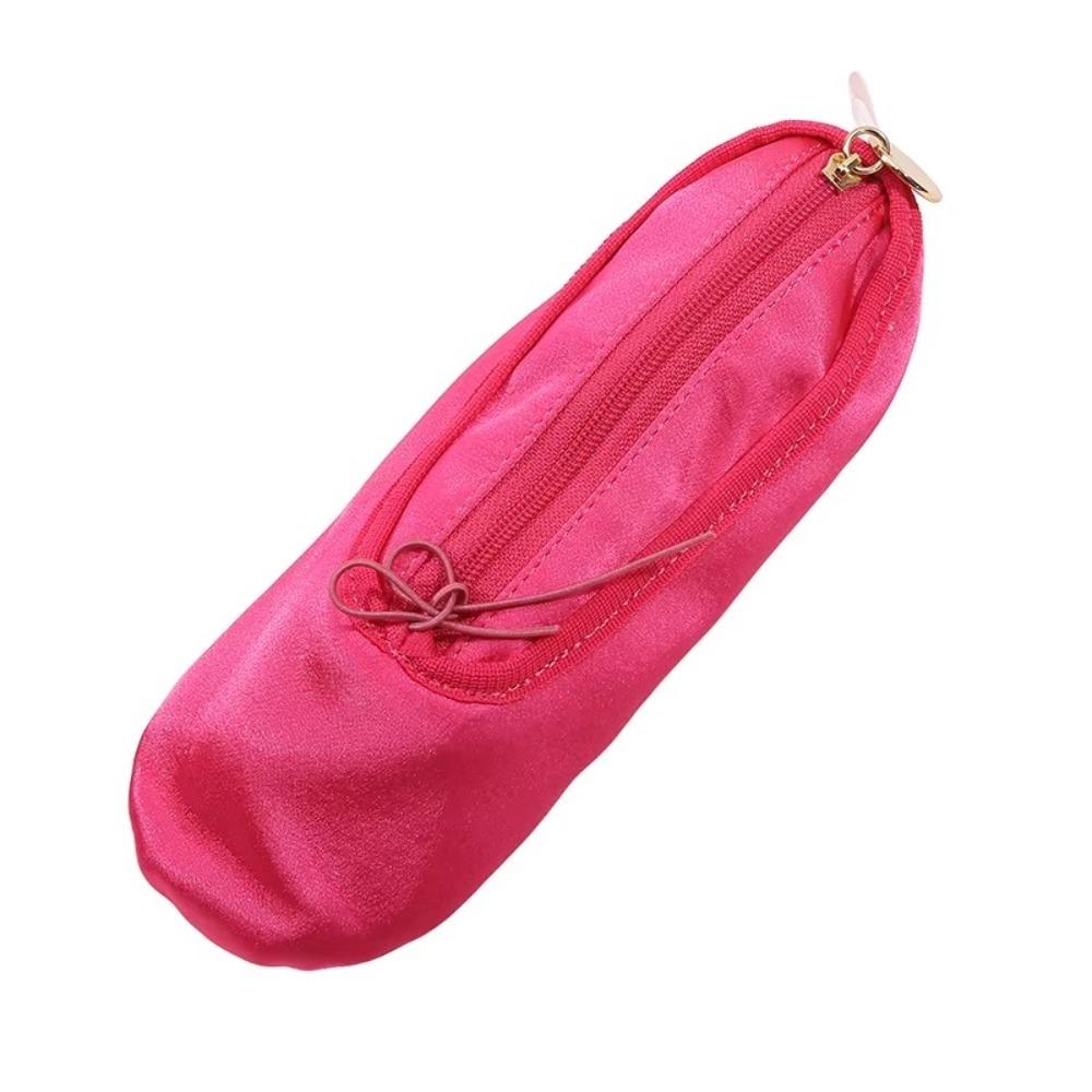 

Зберігання підвісних сумок Балетних туфель Пенал Міцний пакет для зберігання канцелярського приладдя Жіночий рожевий червоний колір