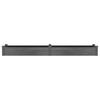 Box Spring Bed with Mattress Light Grey 90 x 190 cm Fabric