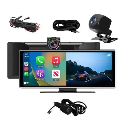 11.26 Inch Carplay Android Dash Cam 4K 1080P AUX/FM//BT A2DP Audio Transmission CarPlay & Android Auto Support DVR TF Card WIFI