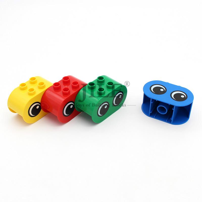 Big Size Building Blocks Brick Colorful Bulk Large Particles Set DIY Educational Compatible with Assembles Kids Toys Gifts