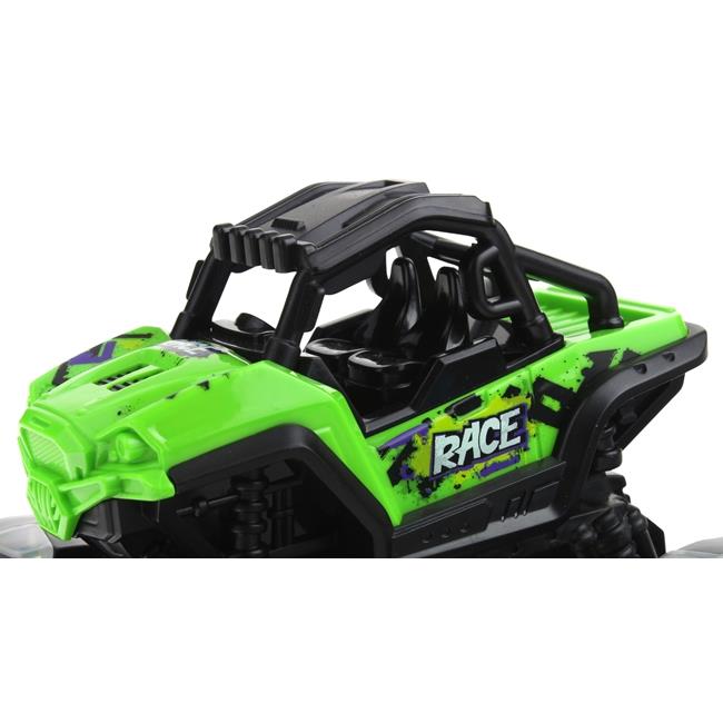 Monster Truck Off-Road Car Jeep Auto Off Road Sound Light Green