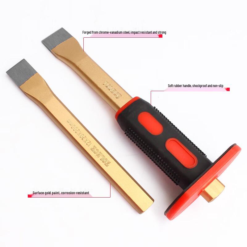 Molly Alloy Steel Rubber Handle Chisel Set