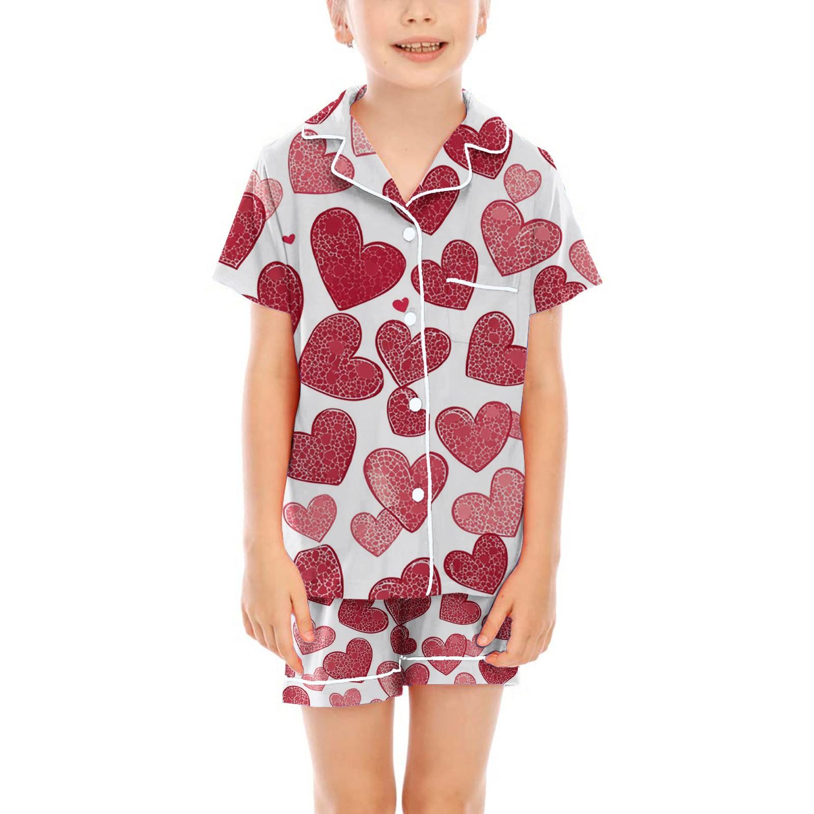 

Детские пижамы, модная рубашка из двух предметов, комплект с шортами, мягкий праздничный комплект повседневной одежды 120