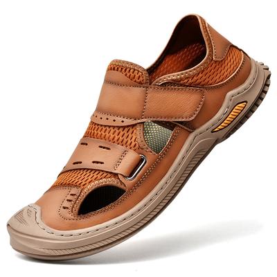 Hand-stitched Summer Men Sandals Breathable Outdoor Men Beach Sandals
