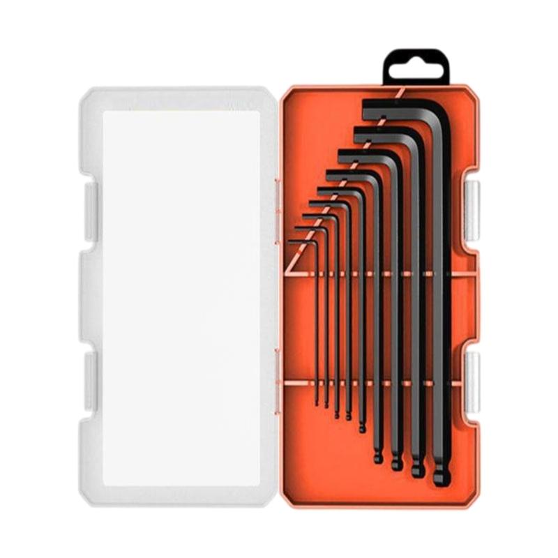 Multipurpose L Type Hex Wrench Set Hex Key With Extended Handle For Tight Space Repairs And Assembly