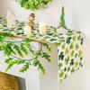 Artoid Mode Shamrock St. Patrick's Day Table Runner, Seasonal Spring Lucky Kitchen Dining Table Decoration for Home Party Decor 13 x 72 Inch