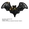 Halloween Rattan Bat Decoration 3D Scary Black Plastic Woven Bat Wall Hanging Decor for Tree Porch Yard Lawn Indoor Outdoor Farmhouse Decor