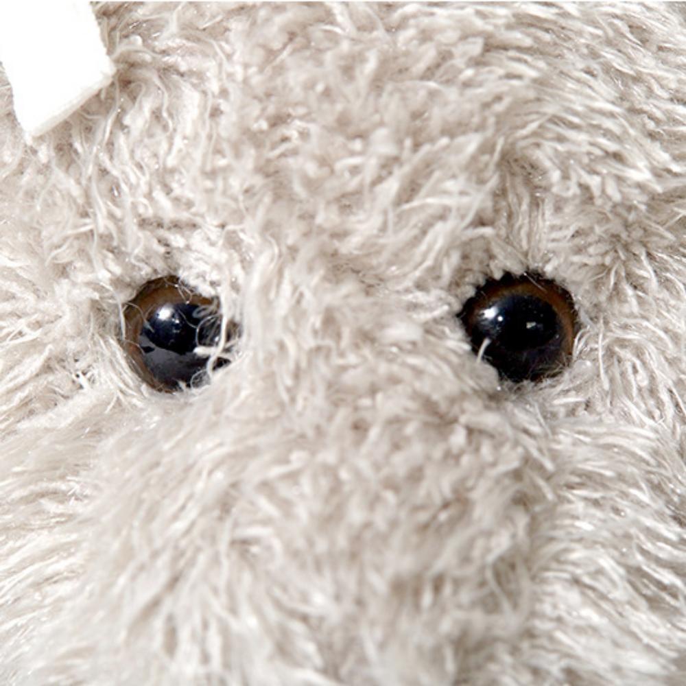 Белая марлевая юбка Платье Кролик Плюшевая игрушка Кукла для сна 30cm белый — фото 7