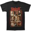 Men's Slipknot New Masks T-shirt X-Large Black