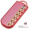 Skater Antibakterielles Slide Trio Set Bento und Dämon Kimetsu no Kamado Nezuko Hergestellt in Japan Kinder (TACC2AG-A) - Box, Stäbchen, Löffel, Gabel,