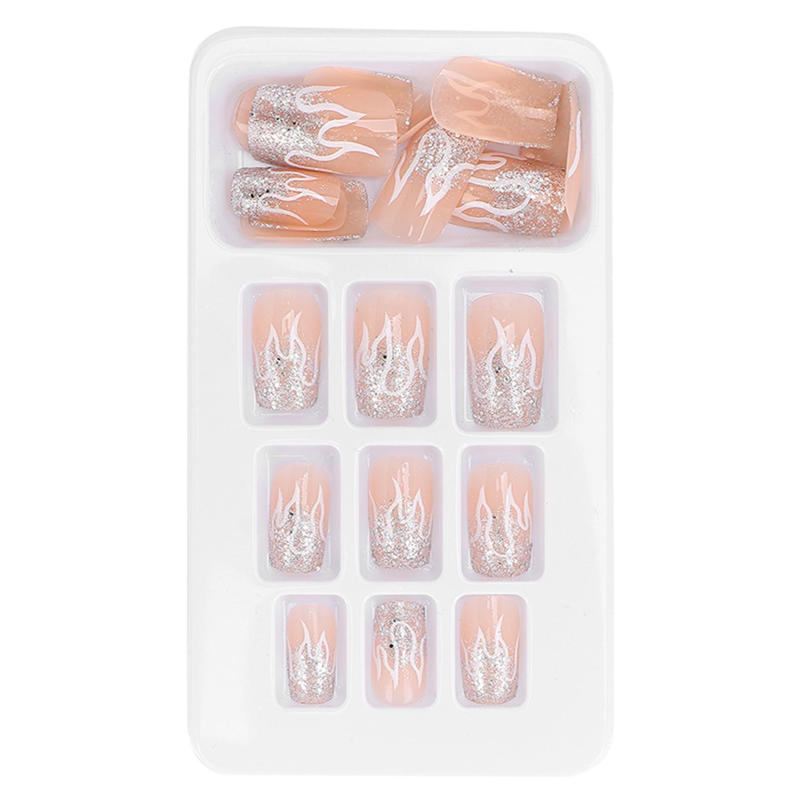 

Набор из 24 шт. типсов для наращивания ногтей, съемные, модные, с полным покрытием, накладные ногти, арт-типсы P136