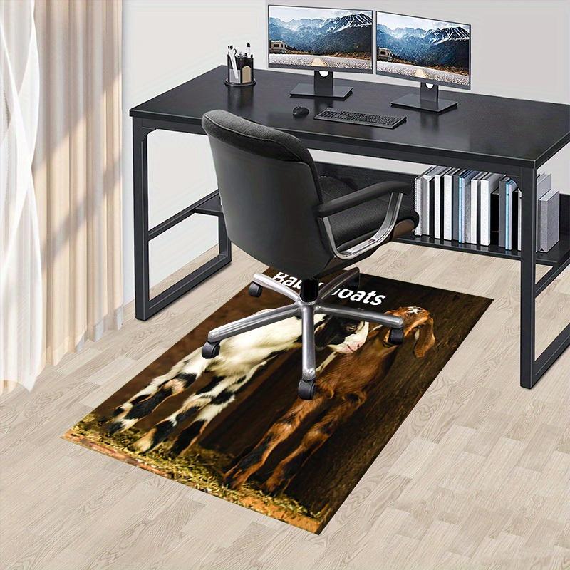 Office Carpet Baby Goats Sofa Rug for Under Chairs, Protection Blanket