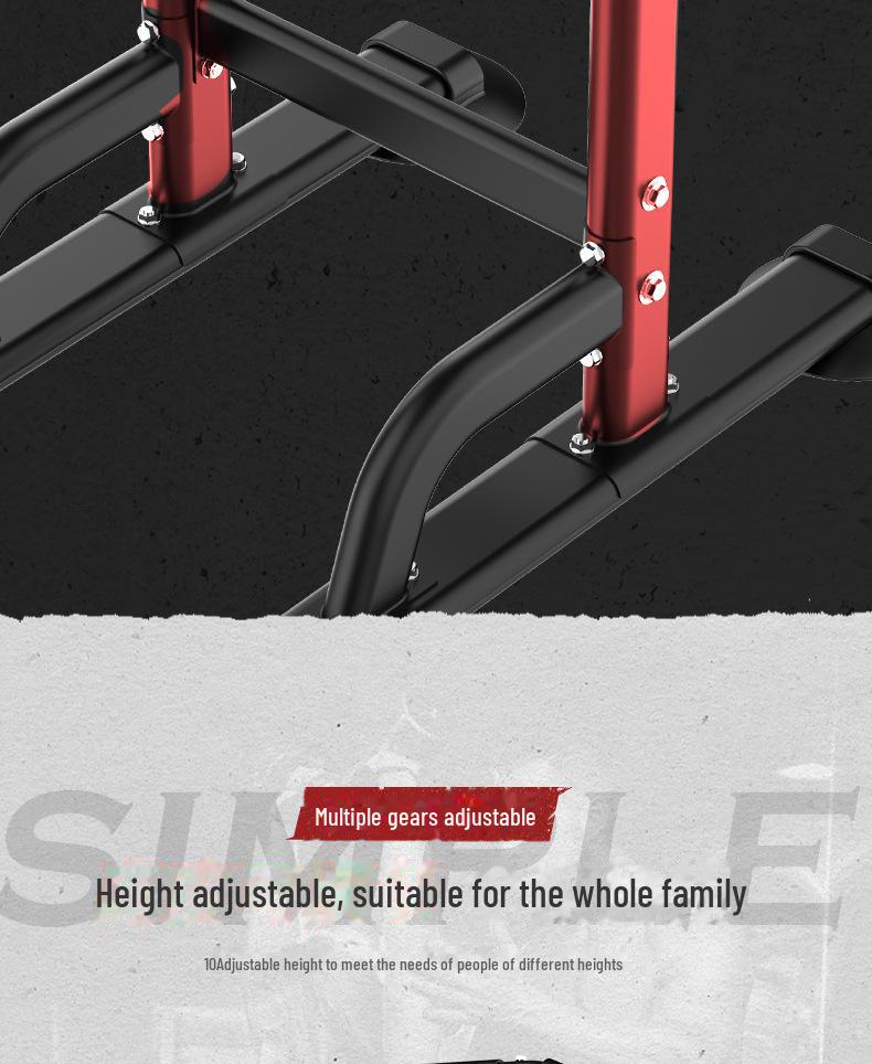 Indoor Multifunctional Fitness Equipment: Adult & Children's Horizontal and Pull-Up Bar with Single/Double Bars for Home.