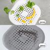 Silicone Floor Drain Sticker: Universal Anti-Clog Hair Filter for Kitchen and Bathroom.